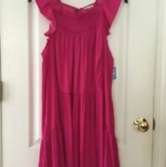 Free people brand new flowy bright dress gorgeous - Picture 7 of 7